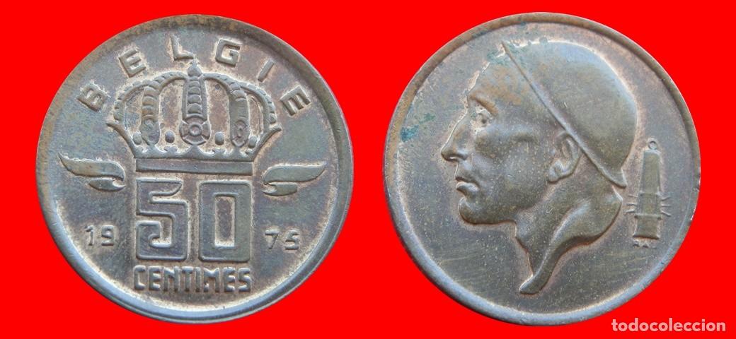 Monedas antiguas de Europa: 50 CENTIMOS 1975 BELGIE BELGICA-152275