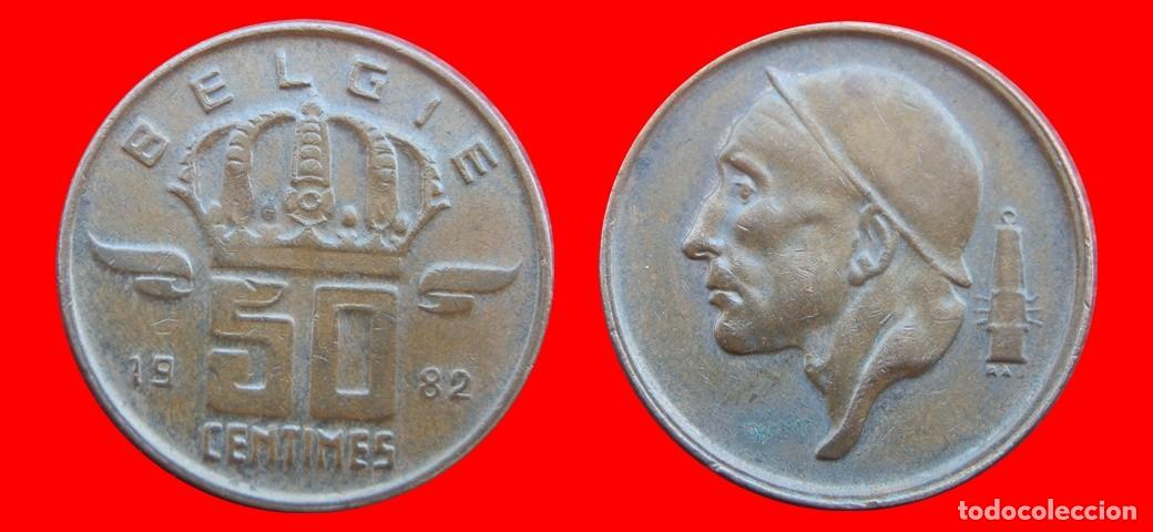Monedas antiguas de Europa: 50 CENTIMOS 1982 BELGIE BELGICA-152276