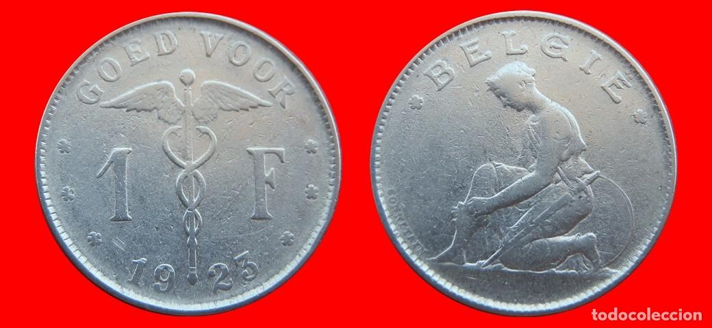 Monedas antiguas de Europa: 1 FRANCO 1923 BELGIE BELGICA-152280