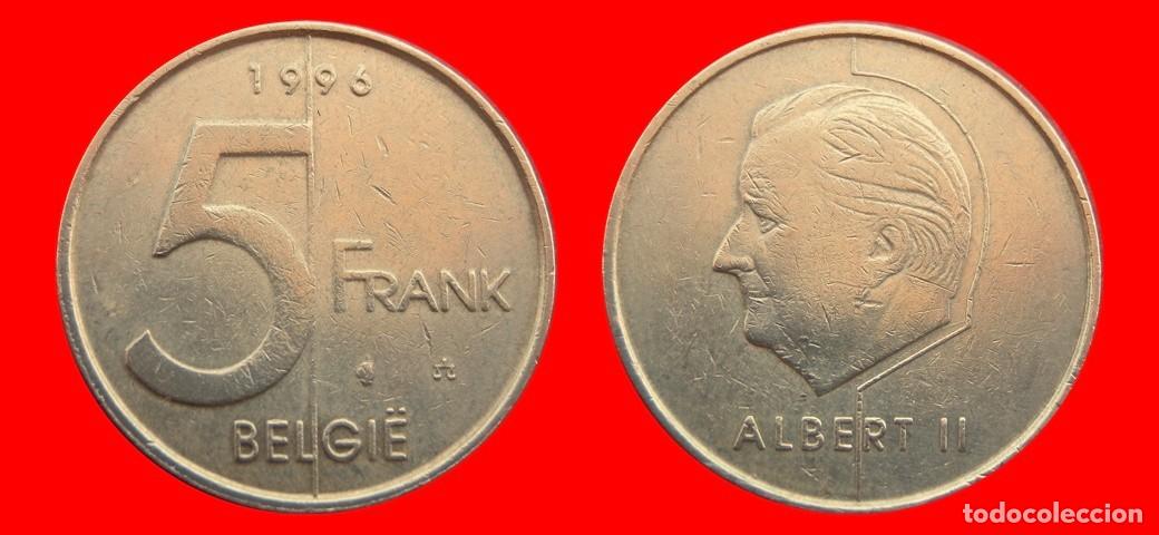 Monedas antiguas de Europa: 5 FRANCOS 1996 BELGIE BELGICA-152284