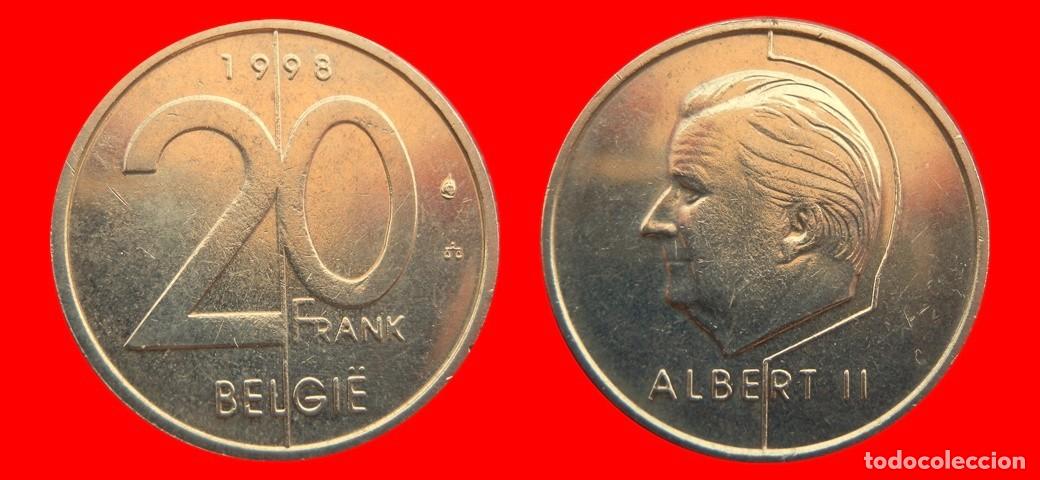 Monedas antiguas de Europa: 20 FRANCOS 1998 BELGIE BELGICA-152286