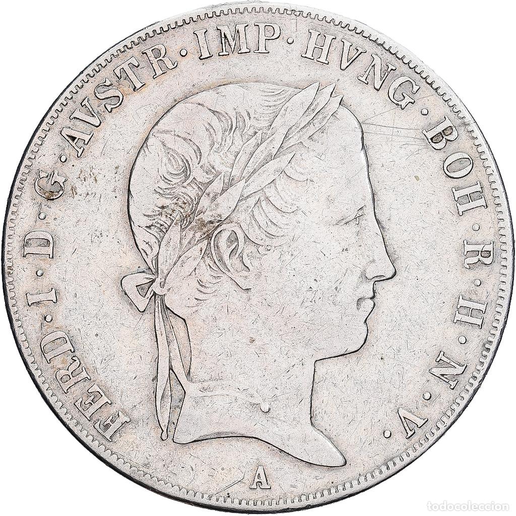 Monedas antiguas de Europa: [#1551641] Austria, Ferdinand I, Thaler, 1841, Vienna, Plata, MBC, KM:2240