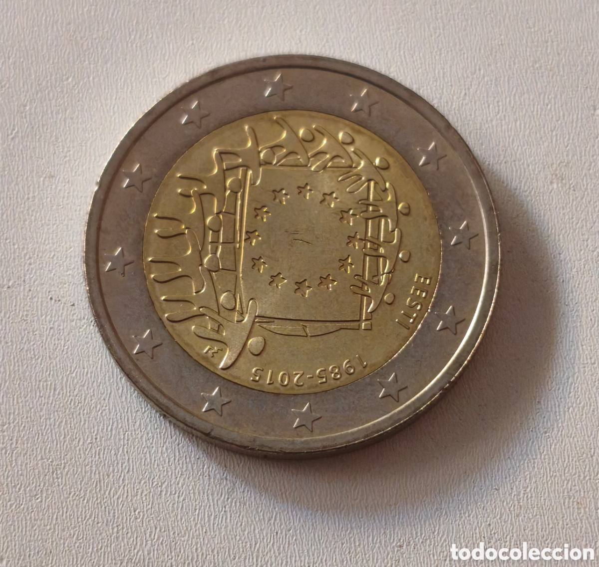 Monedas antiguas de Europa: 2 EUROS ESTONIA 2015 SC. 30 ANIVERSARIO UE