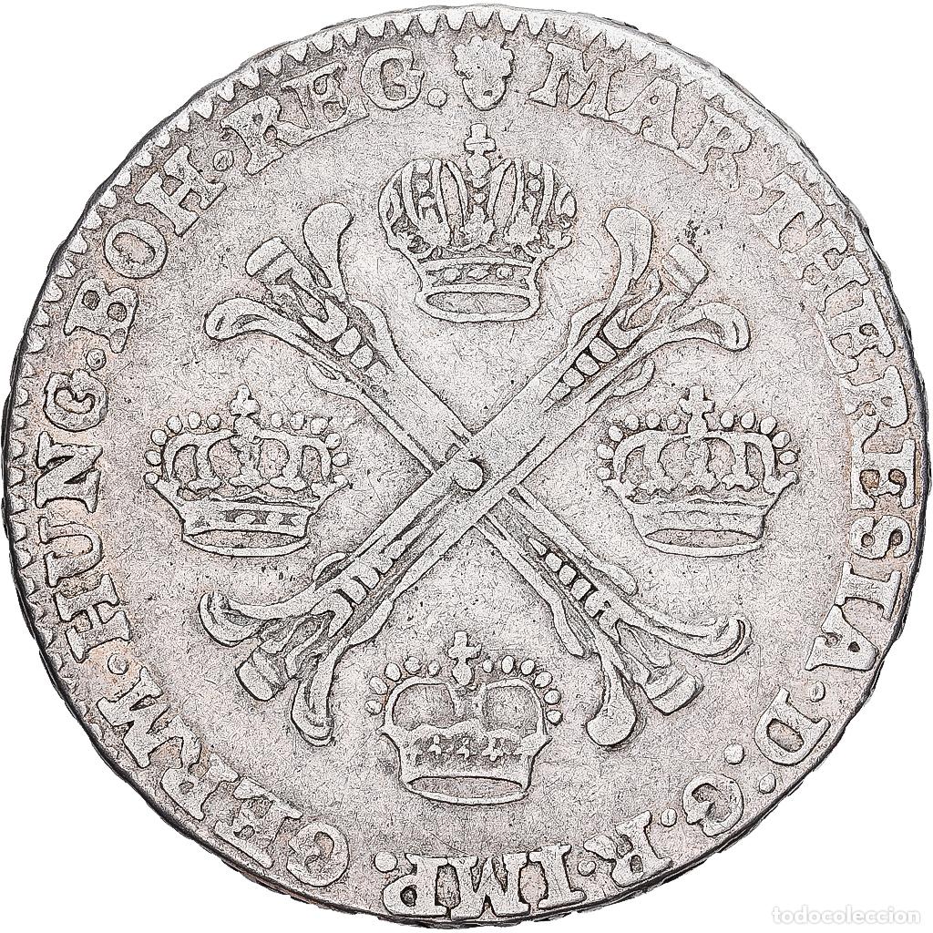 Monedas antiguas de Europa: [#1551645] PA&Iacute;SES BAJOS AUSTRIACOS, Maria Theresa, 1/2 Kronenthaler, 1761, Brussels