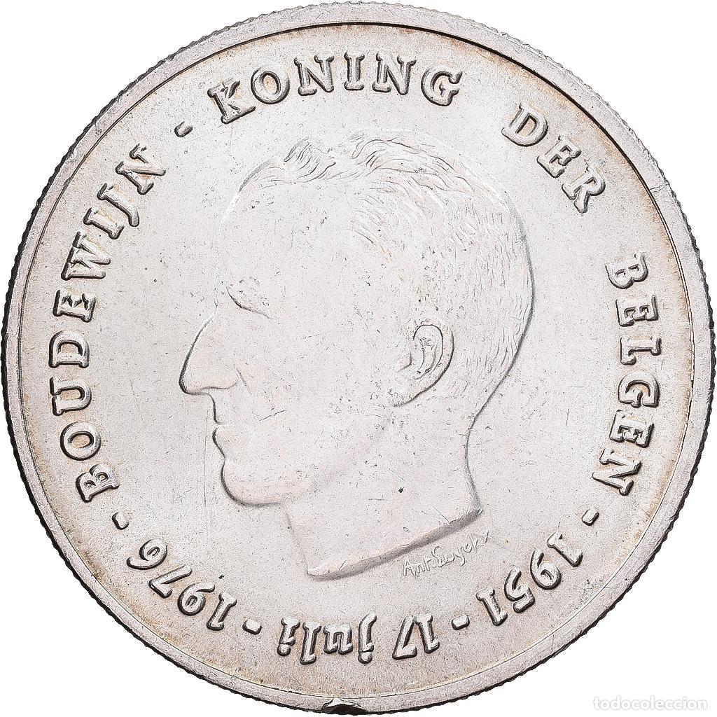 Monedas antiguas de Europa: [#1551568] B&eacute;lgica, Baudouin I, 250 Francs, 250 Frank, 1976, Brussels, Plata, MBC+