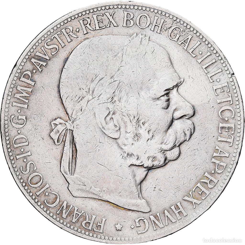 Monedas antiguas de Europa: [#1551643] Austria, Franz Joseph I, 5 Corona, 1900, Plata, MBC, KM:2807