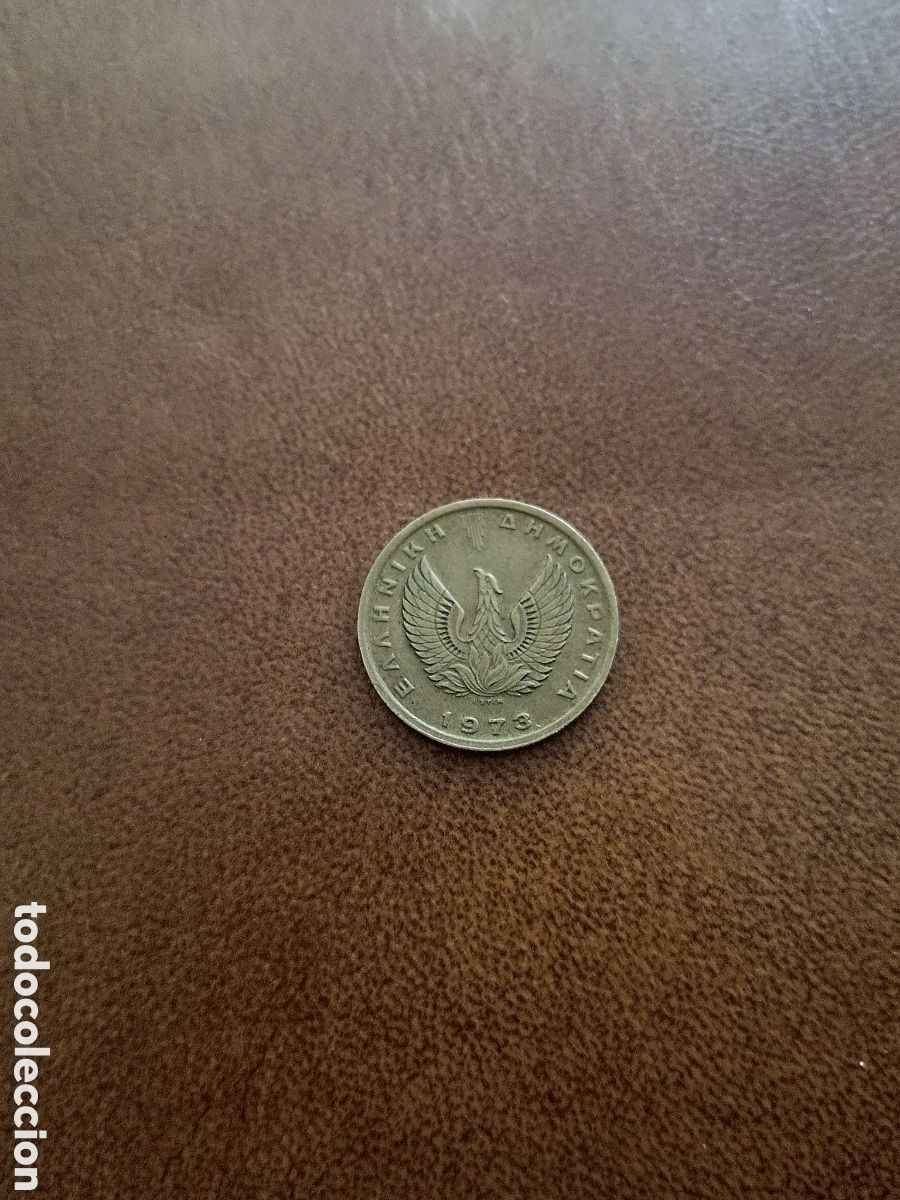 Monedas antiguas de Europa: 1 DRACMA 1973 - GRECIA