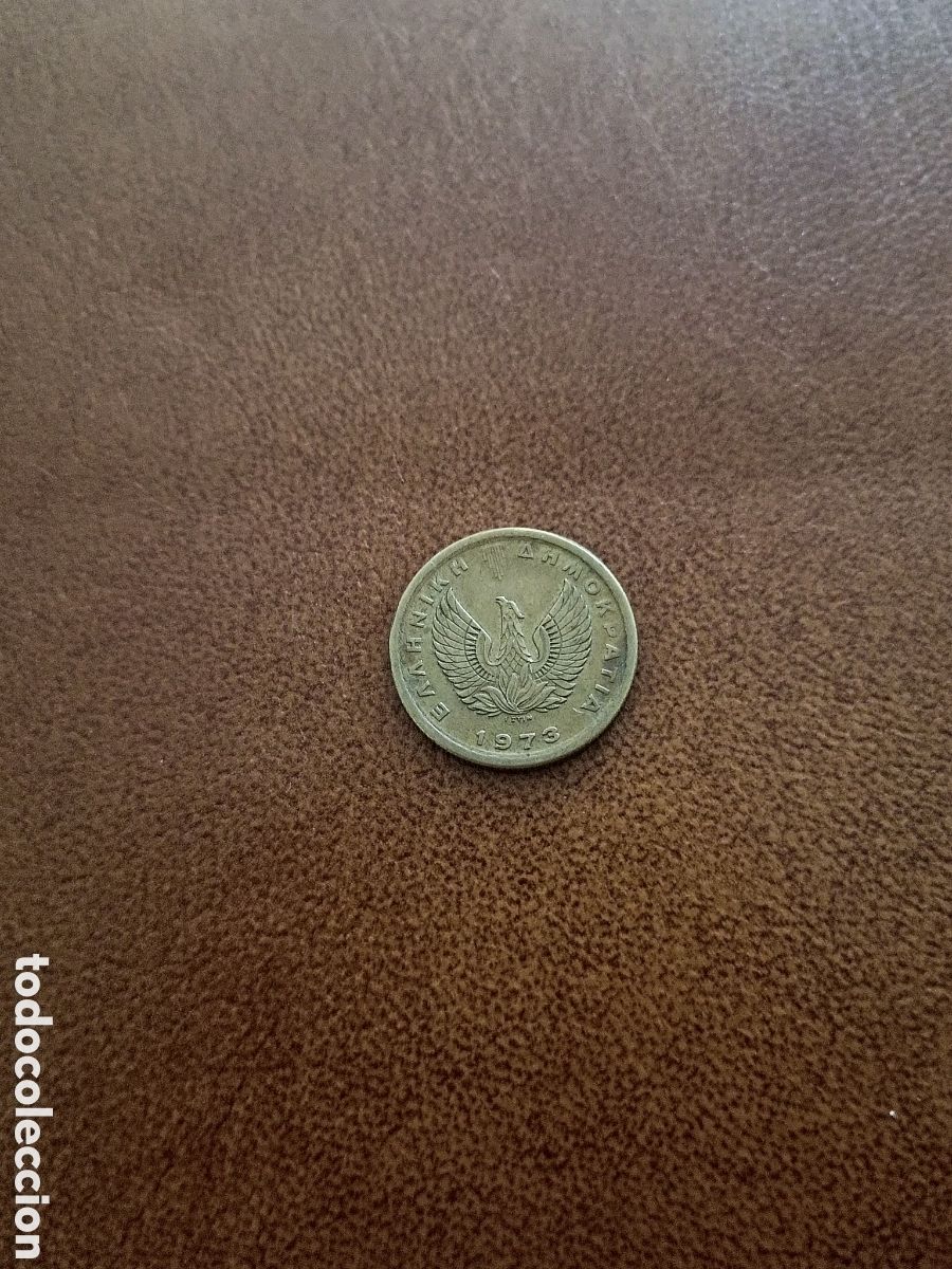 Monedas antiguas de Europa: 50 LEPTA 1973 - GRECIA