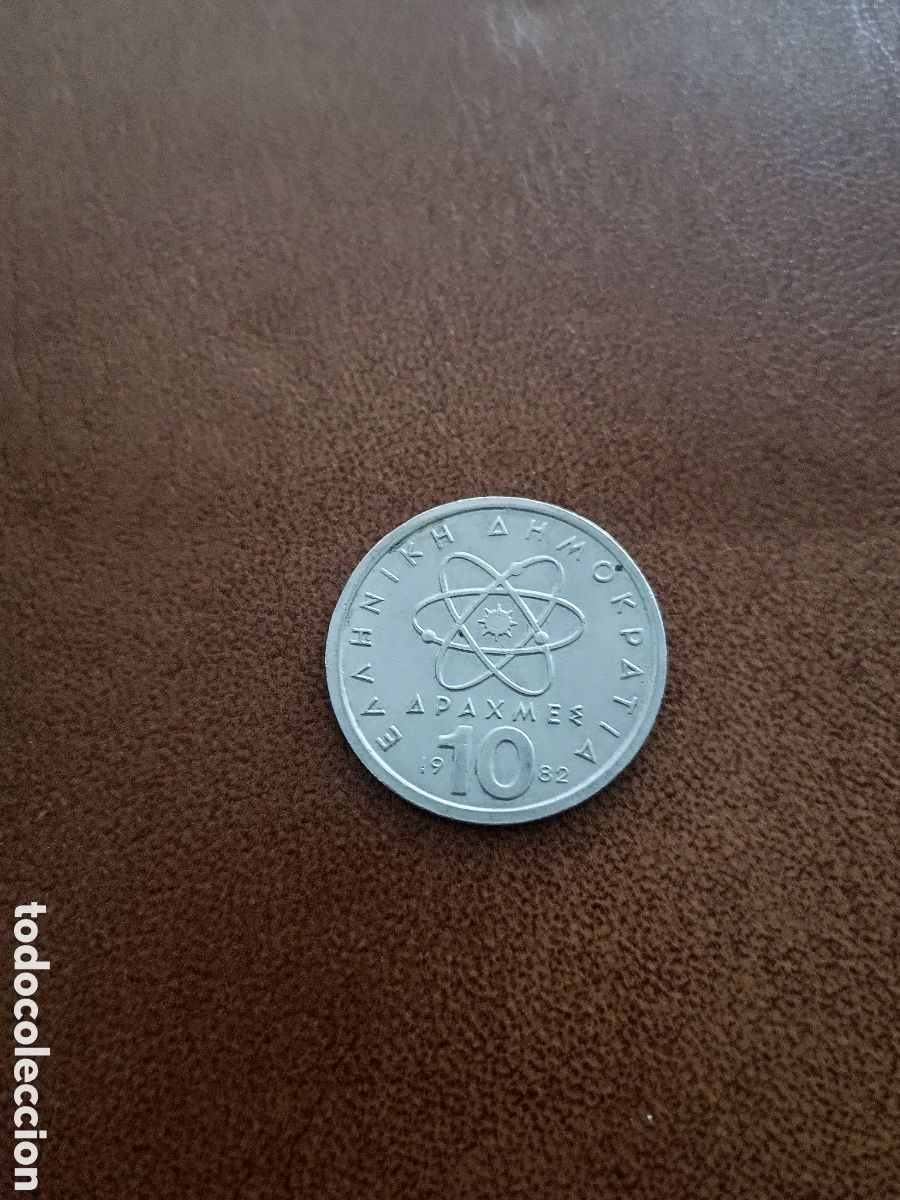 Monedas antiguas de Europa: 10 DRACMAS 1982 - GRECIA