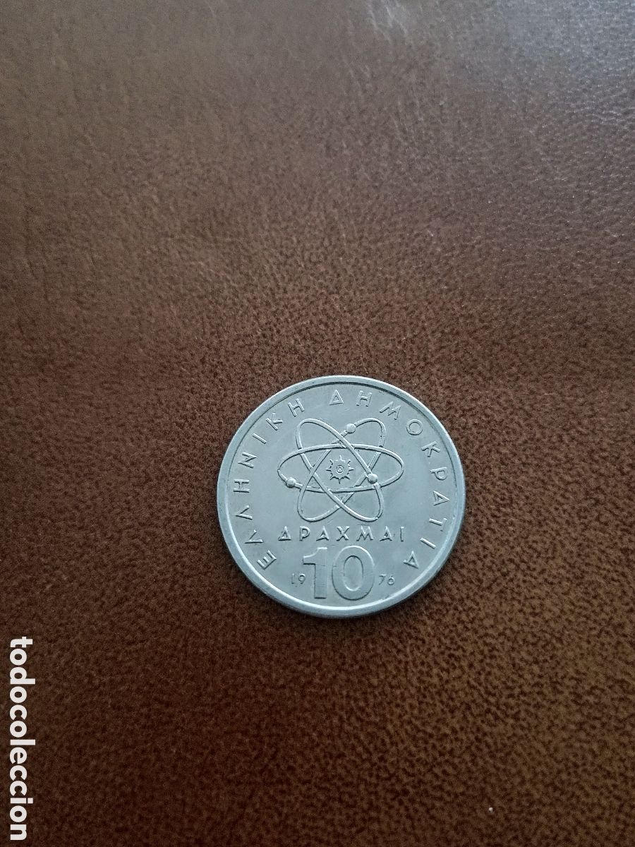 Monedas antiguas de Europa: 10 DRACMAS 1976 - GRECIA