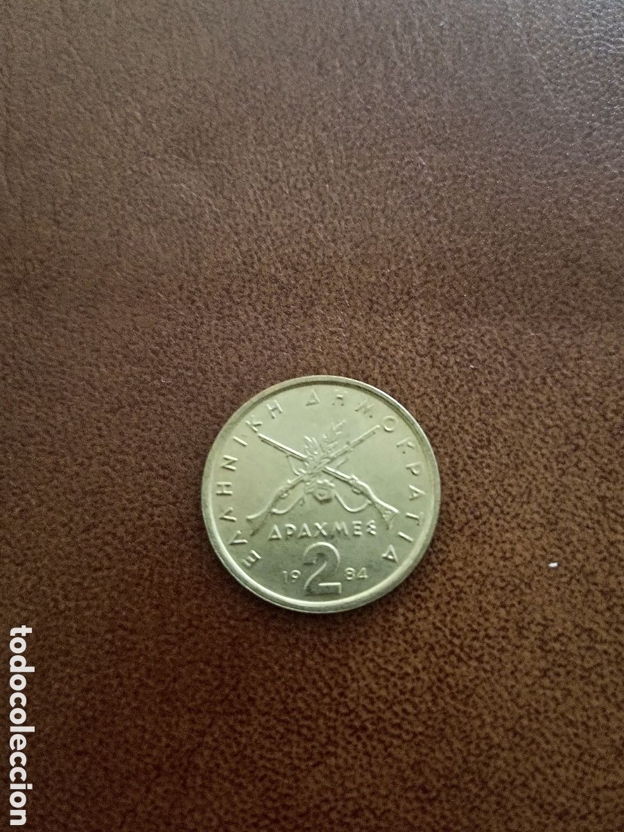 Monedas antiguas de Europa: 2 DRACMAS 1984 - GRECIA