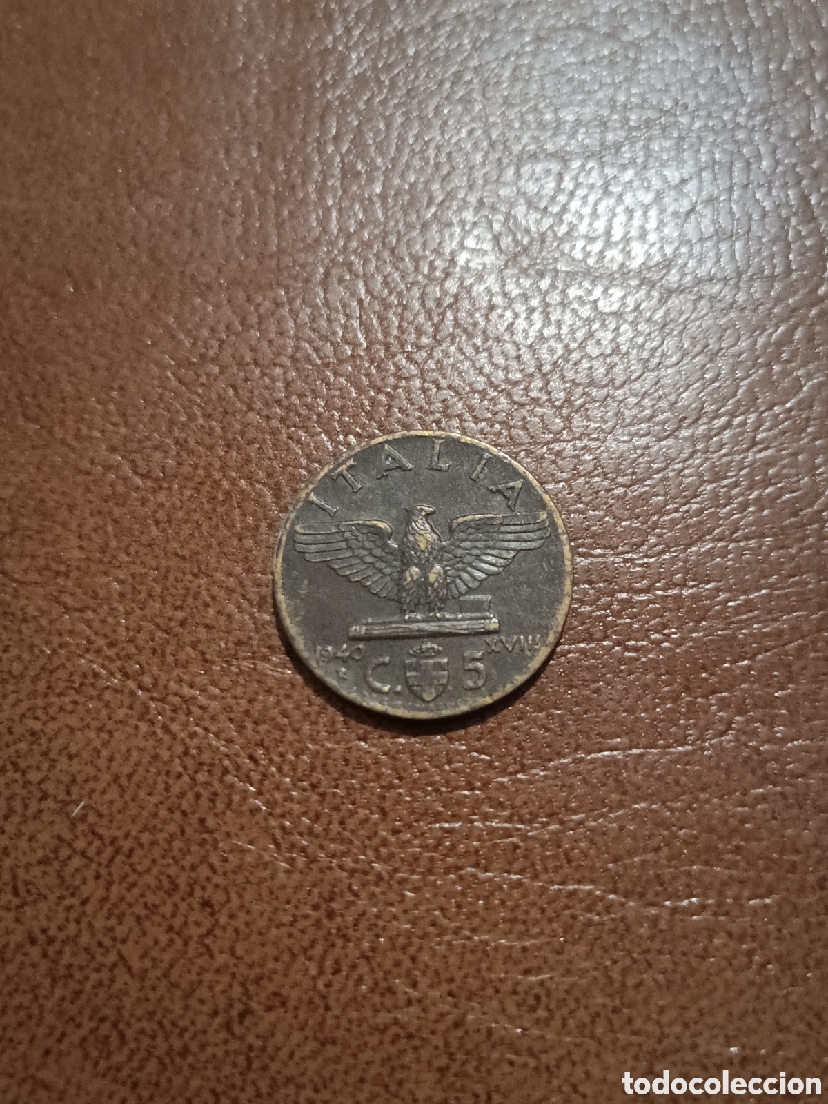 Monedas antiguas de Europa: 5 CENTESIMI 1940 - ITALIA