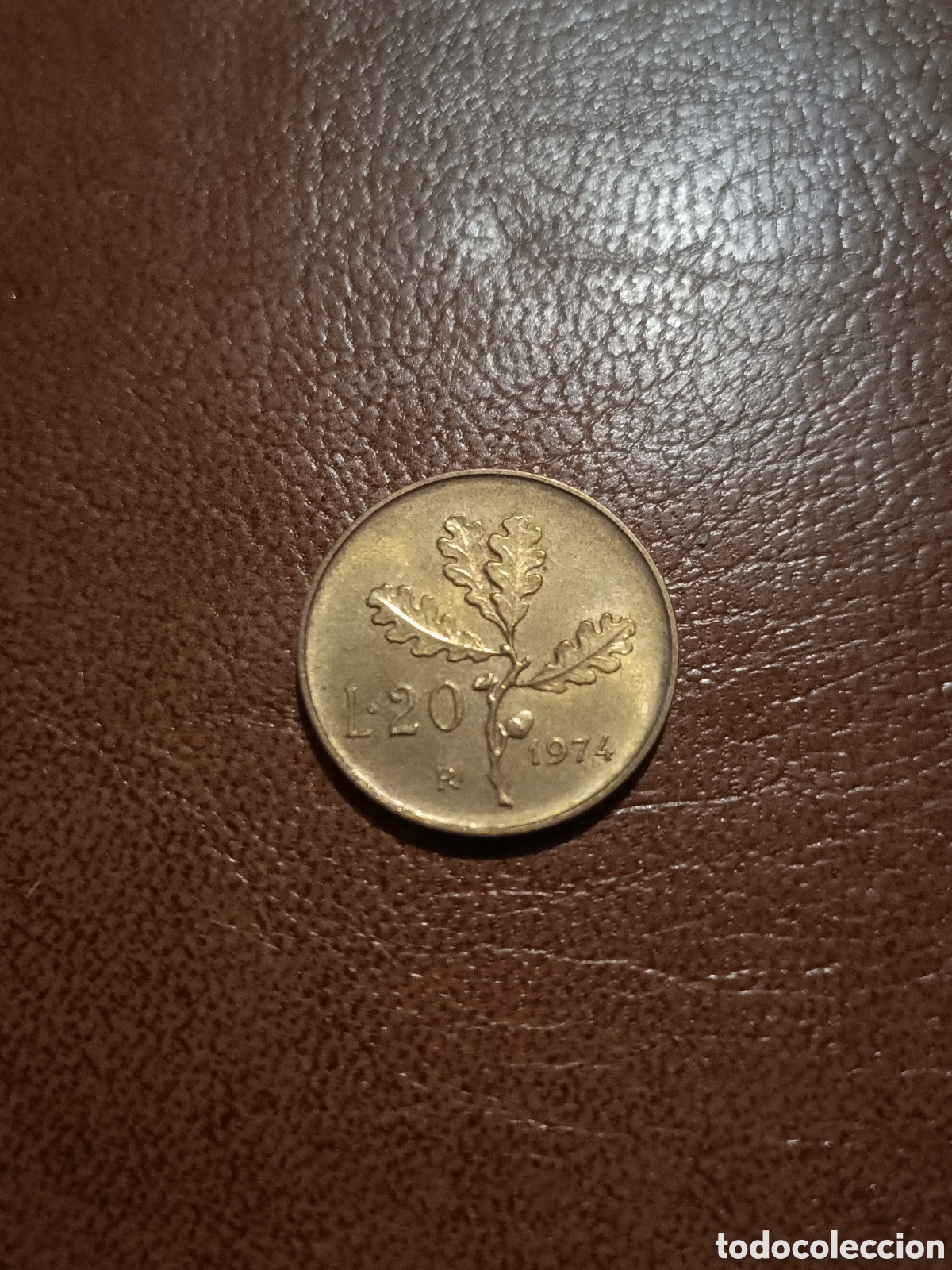 Monedas antiguas de Europa: 20 LIRAS 1974 - ITALIA