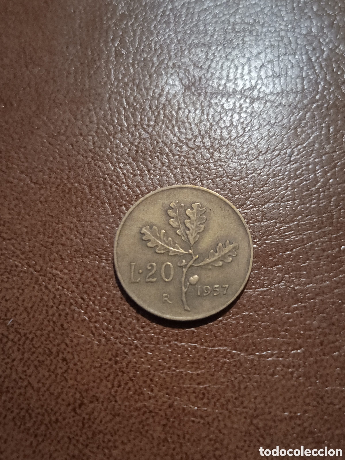 Monedas antiguas de Europa: 20 LIRAS 1957 - ITALIA