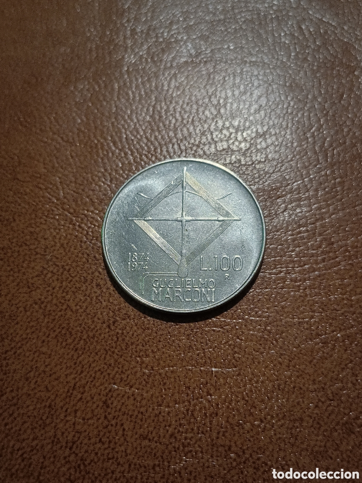 Monedas antiguas de Europa: 100 LIRAS 1974 MARCONI - ITALIA