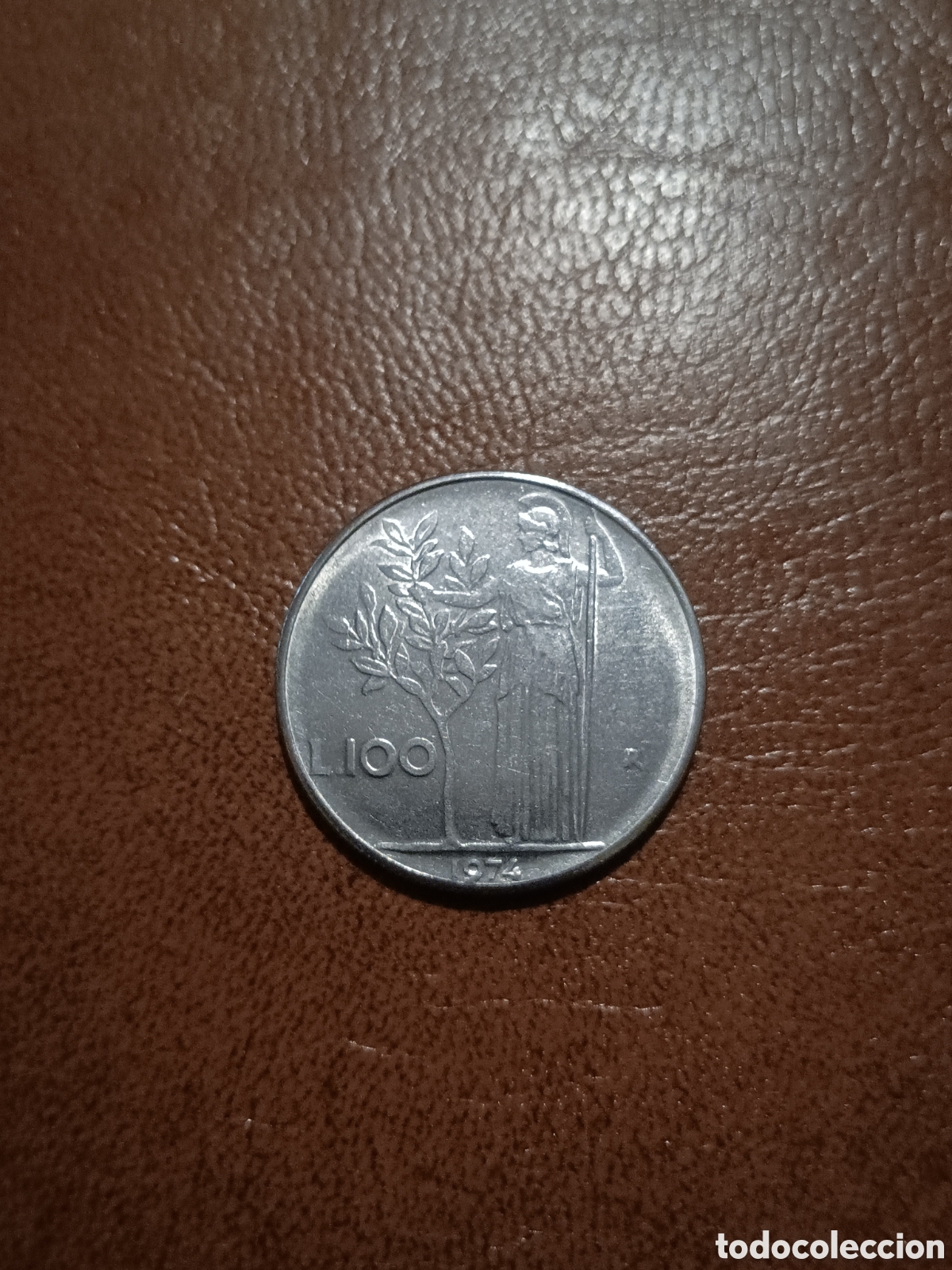 Monedas antiguas de Europa: 100 LIRAS 1974 - ITALIA