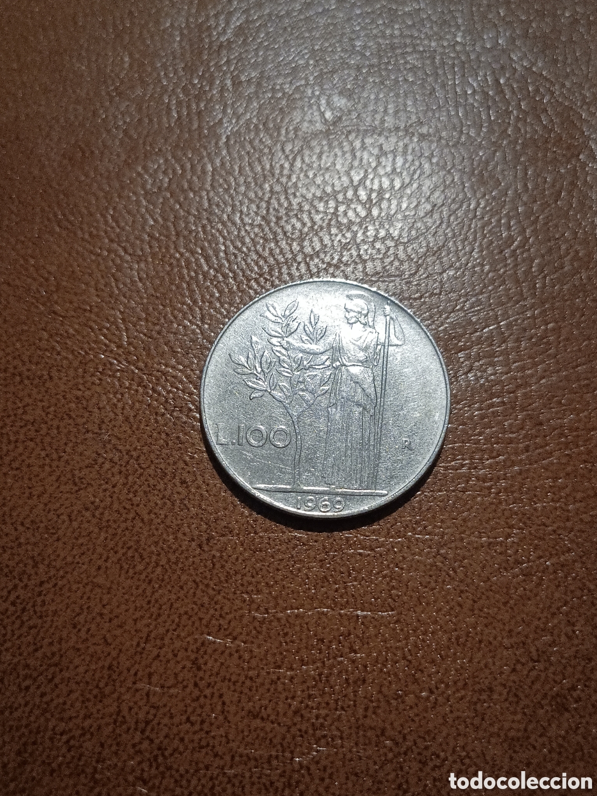 Monedas antiguas de Europa: 100 LIRAS 1969 - ITALIA