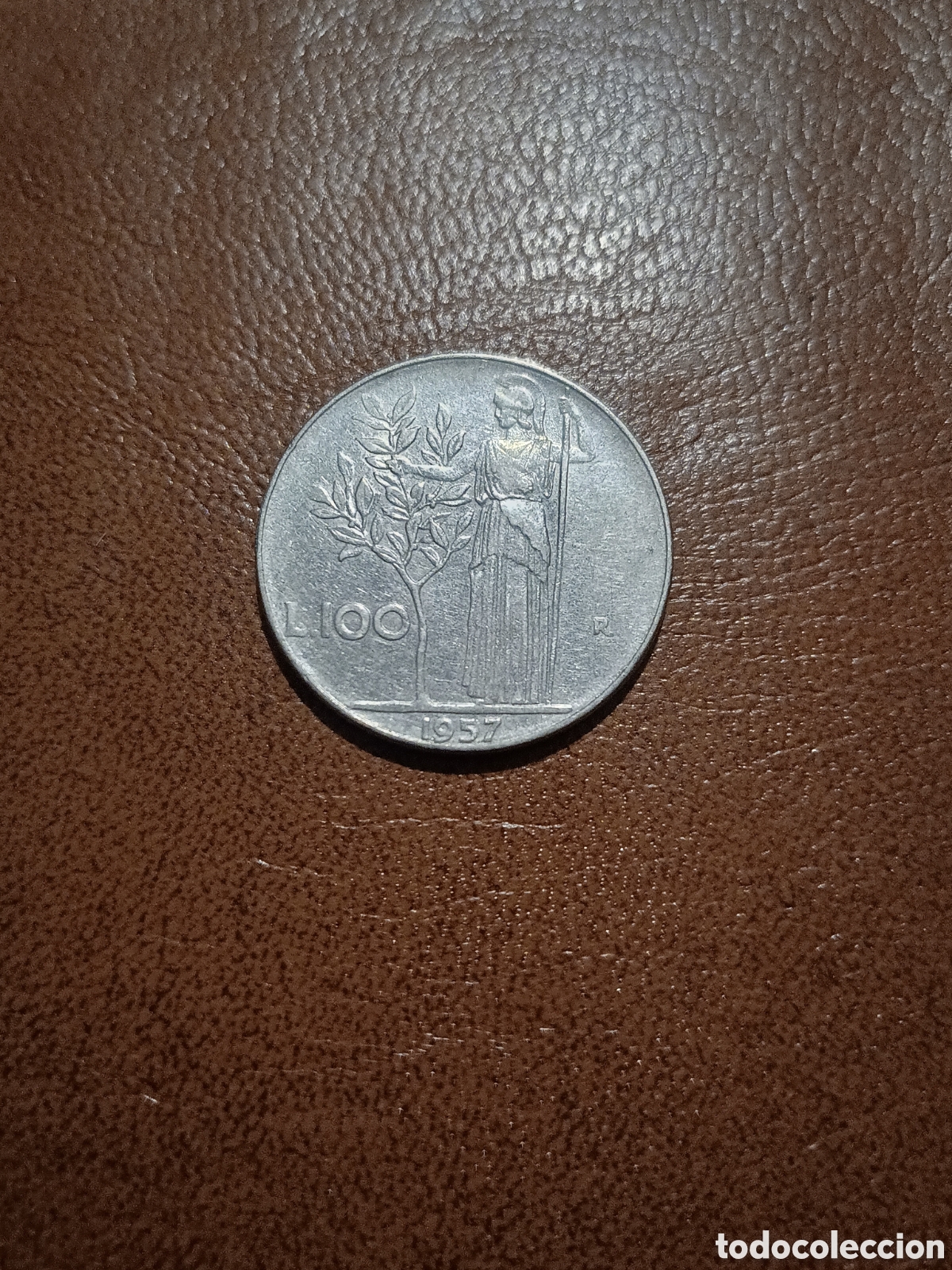 Monedas antiguas de Europa: 100 LIRAS 1957 - ITALIA