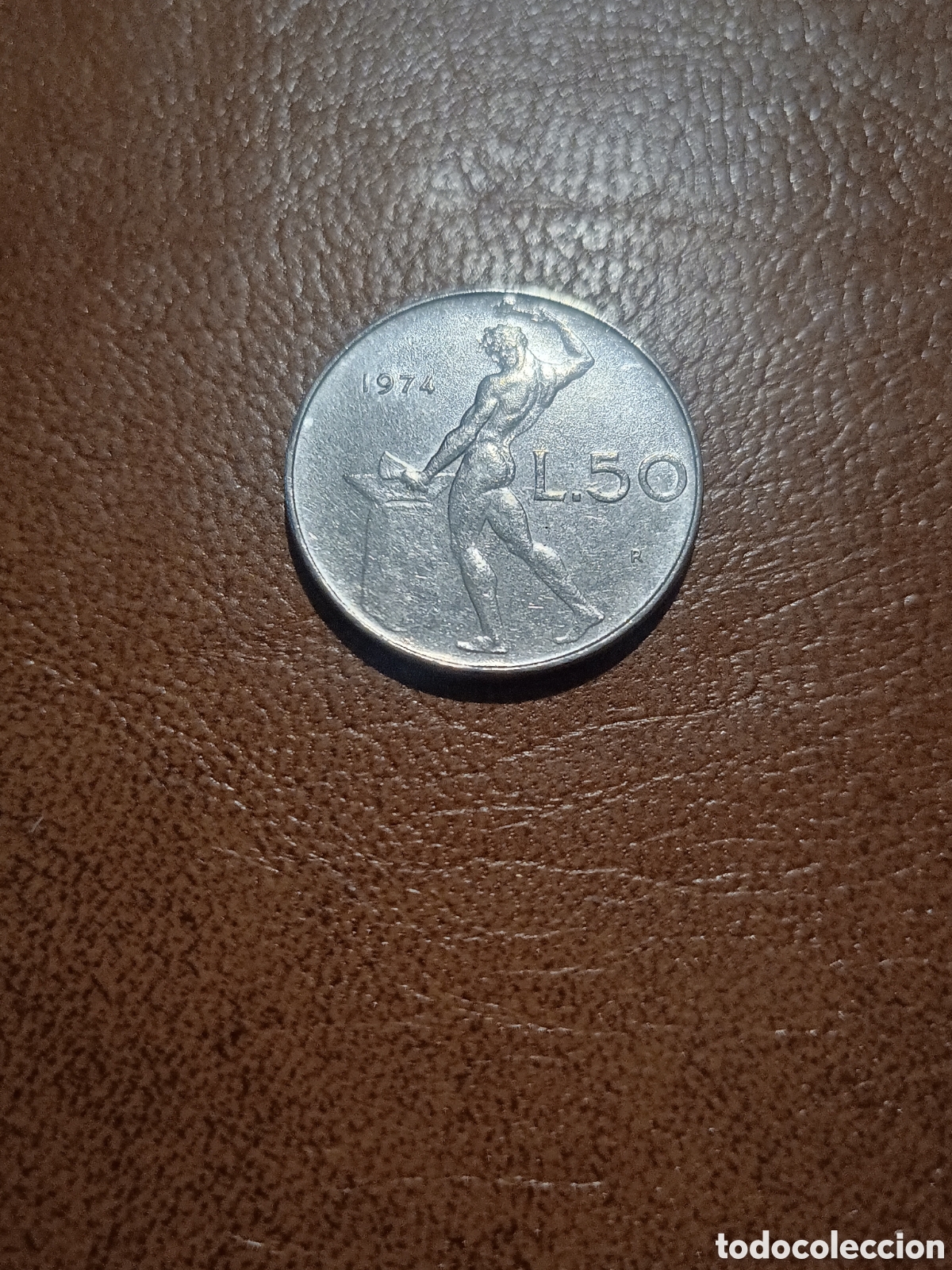 Monedas antiguas de Europa: 50 LIRAS 1974 - ITALIA