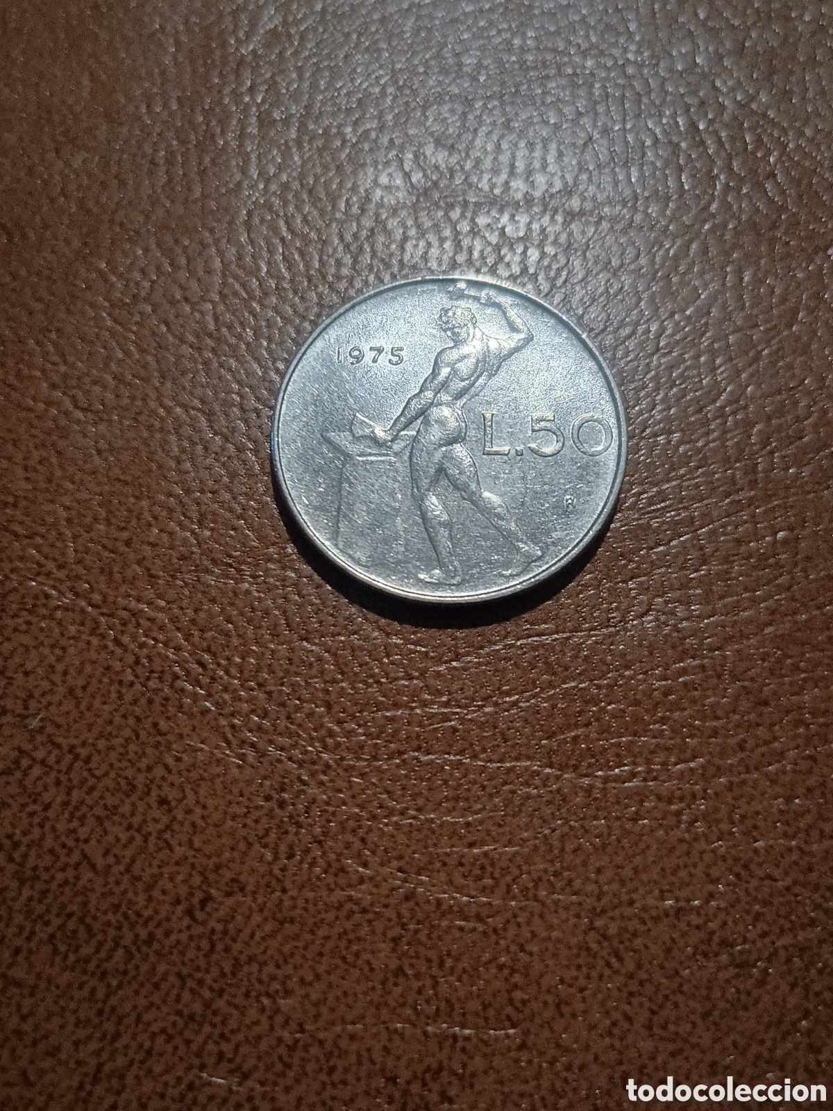 Monedas antiguas de Europa: 50 LIRAS 1975 - ITALIA