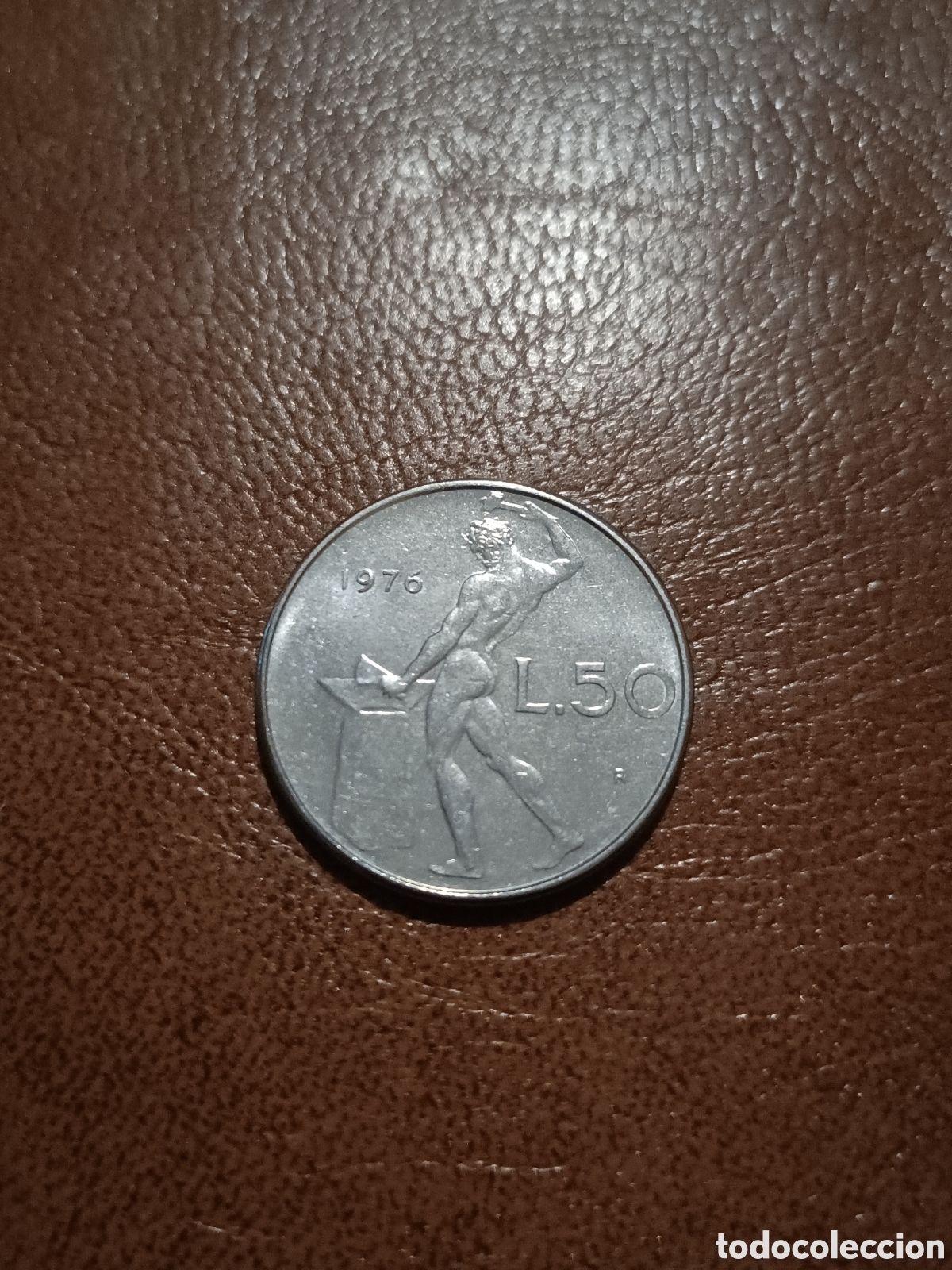Monedas antiguas de Europa: 50 LIRAS 1976 - ITALIA