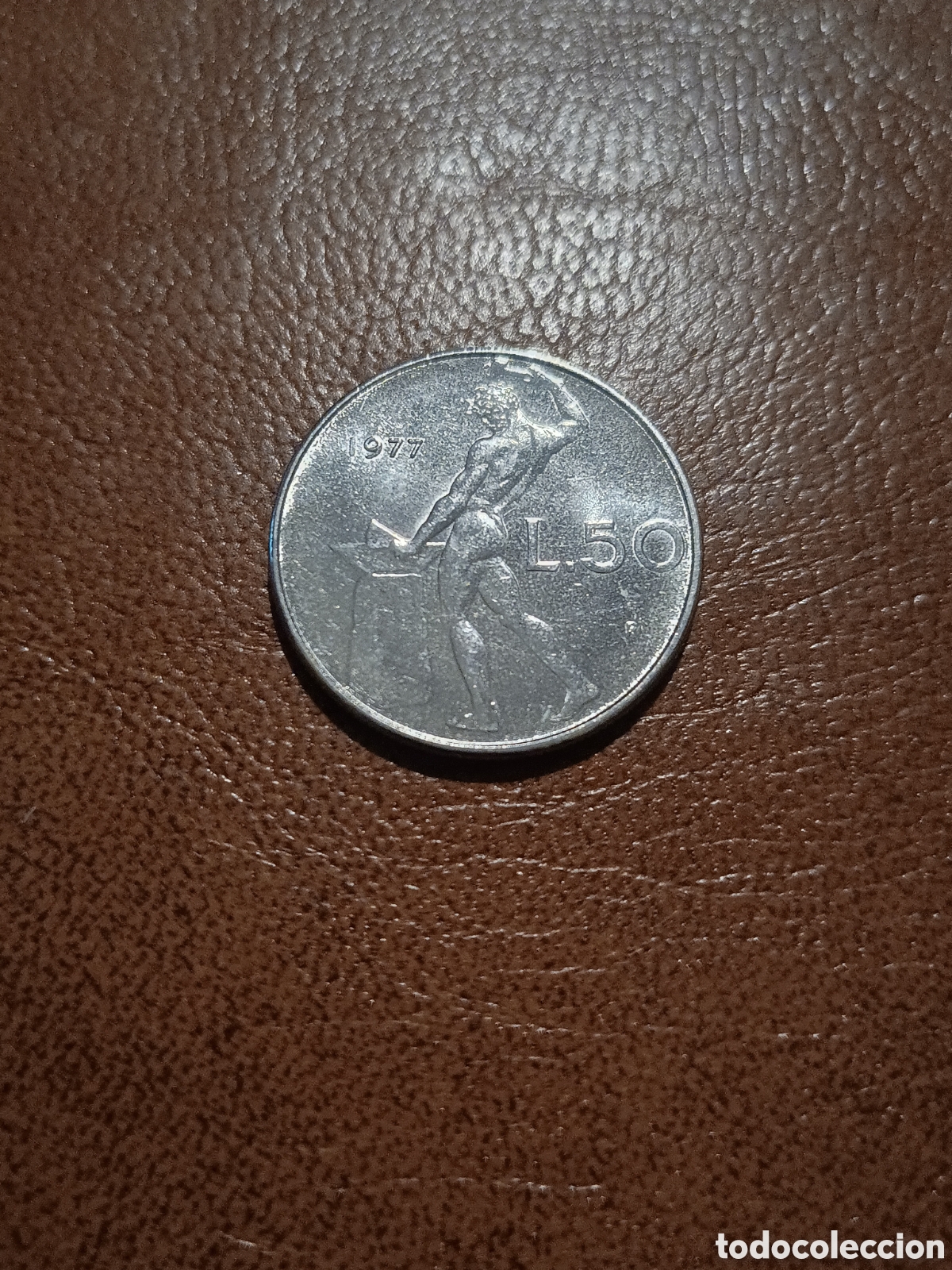Monedas antiguas de Europa: 50 LIRAS 1977 - ITALIA