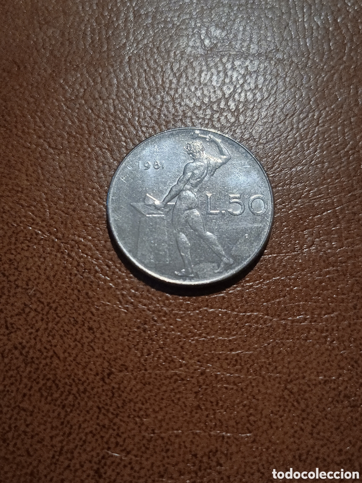 Monedas antiguas de Europa: 50 LIRAS 1981 - ITALIA