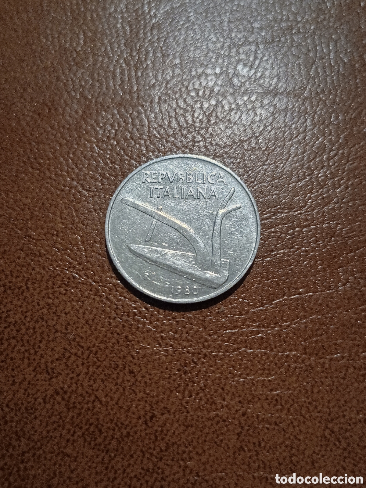 Monedas antiguas de Europa: 10 LIRAS 1980 - ITALIA