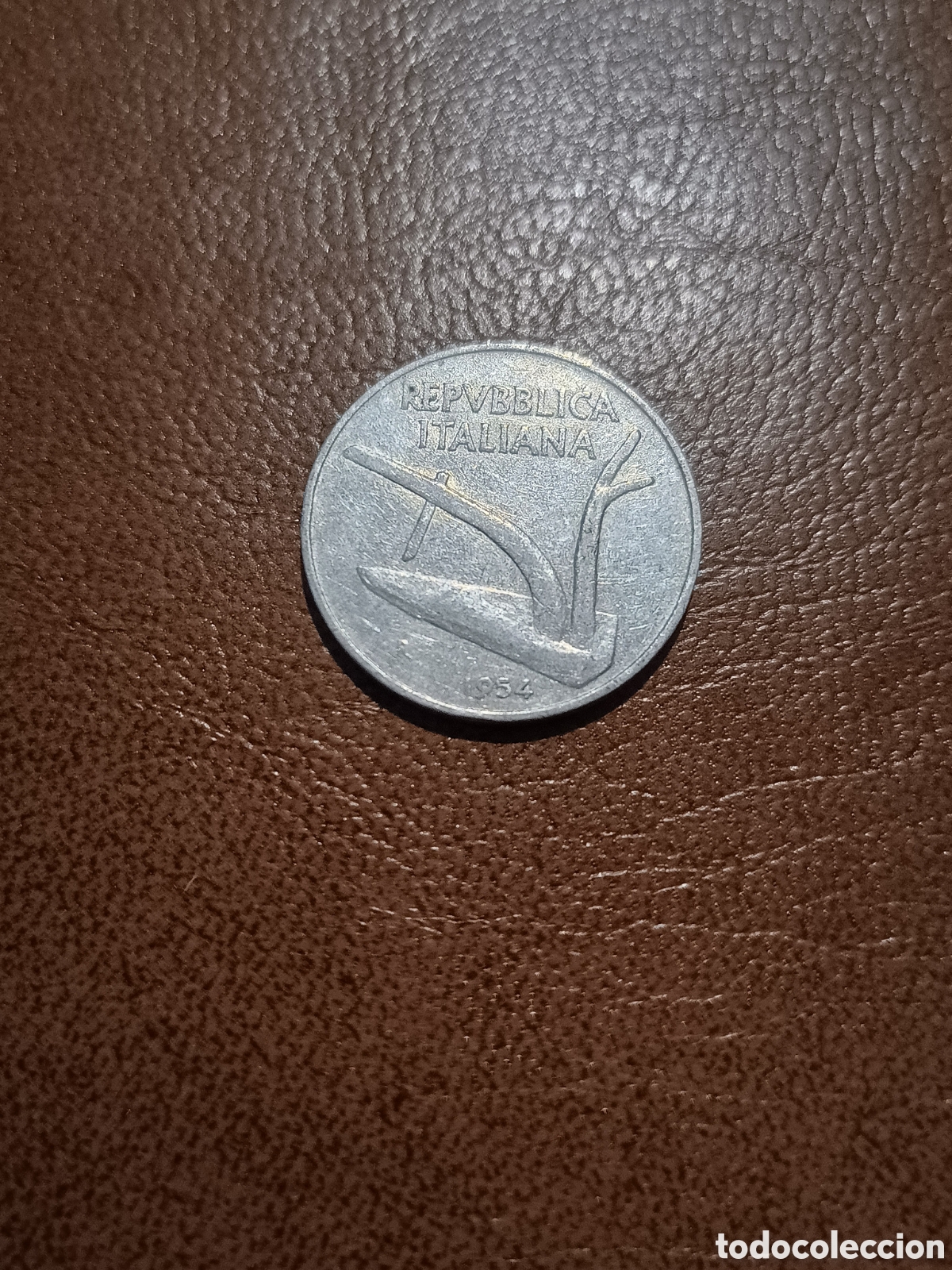 Monedas antiguas de Europa: 10 LIRAS 1954 - ITALIA