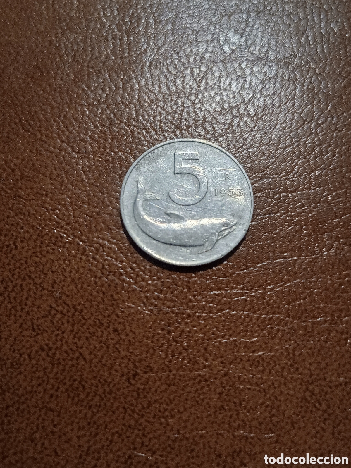 Monedas antiguas de Europa: 5 LIRAS 1953 - ITALIA