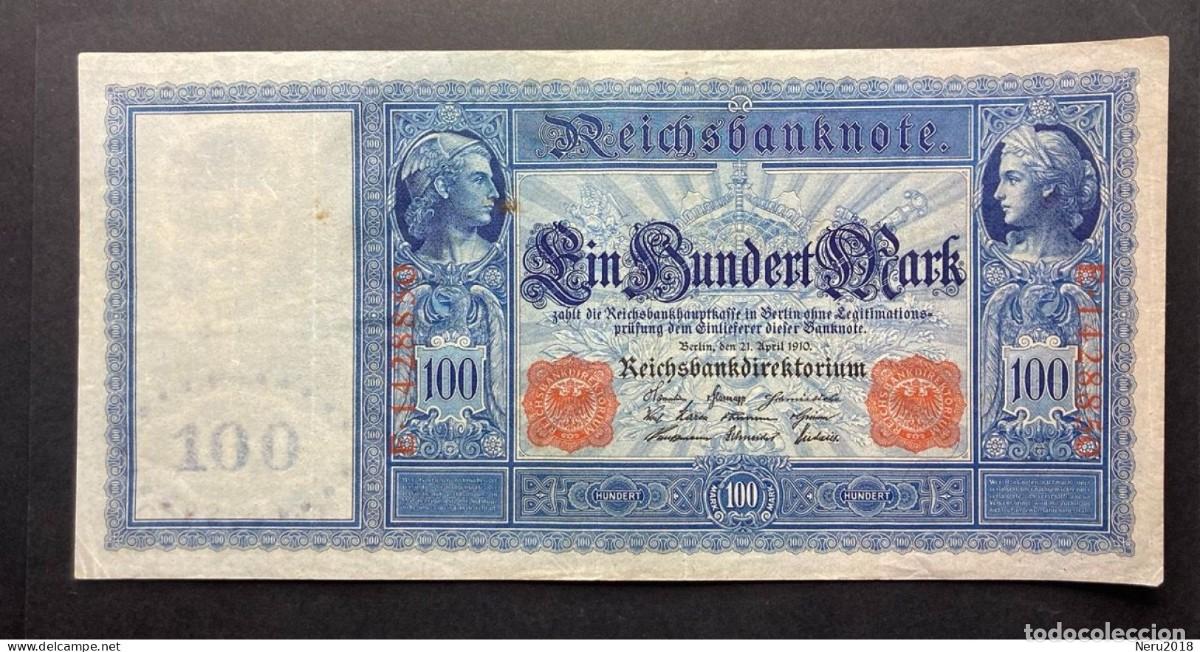 Monedas antiguas de Europa: ALEMANIA 1910 Pick 42 100 Mark VF