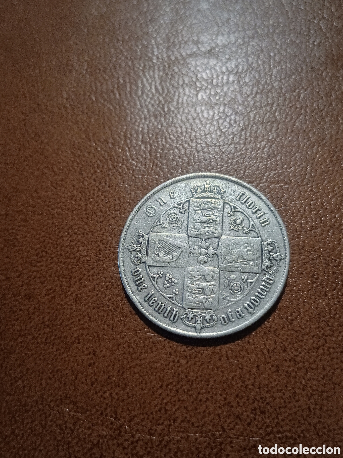 Monedas antiguas de Europa: 1 FLORIN G&Oacute;TICO PLATA 1860 - INGLATERRA