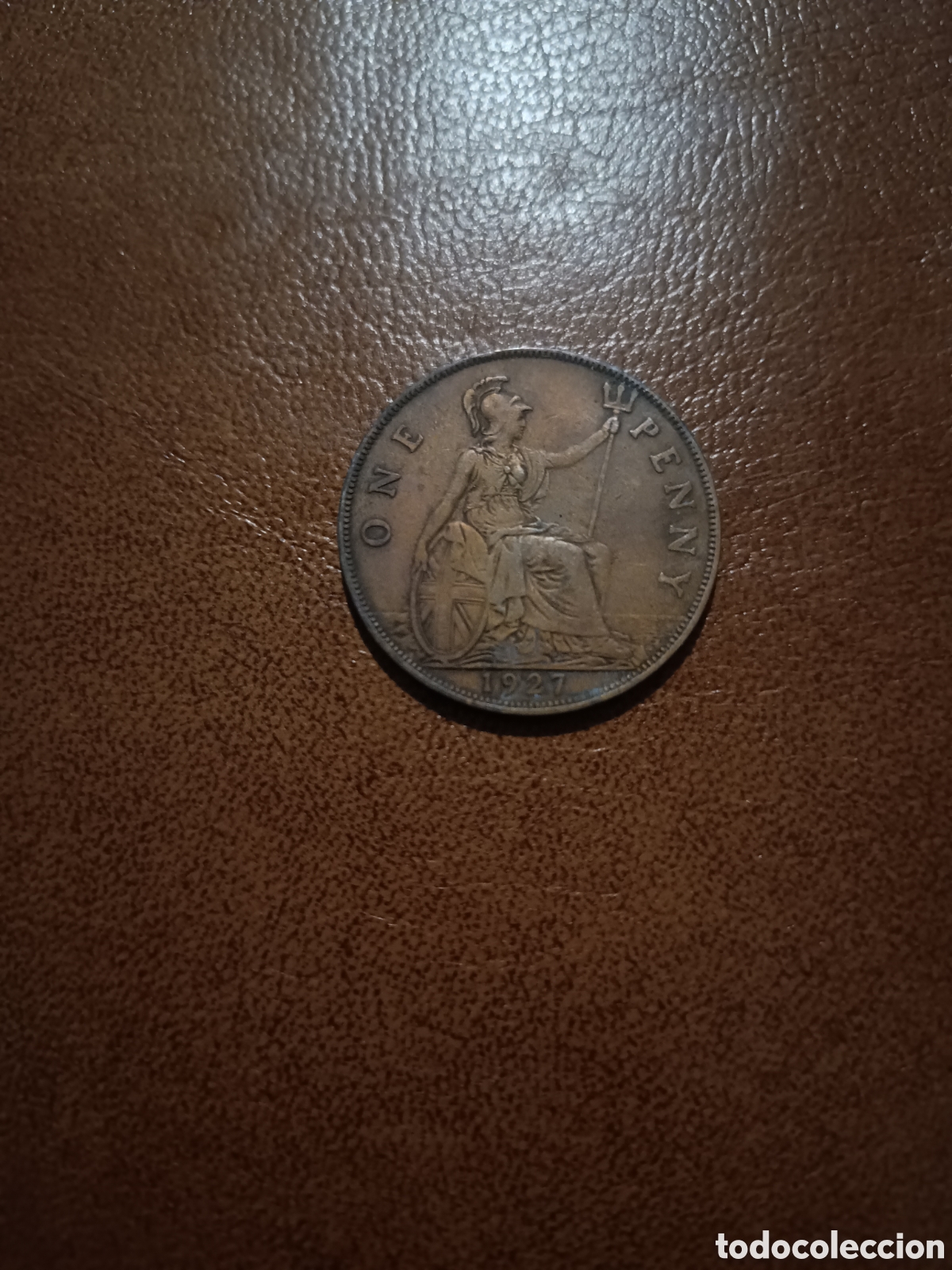 Monedas antiguas de Europa: 1 PENNY 1927 - INGLATERRA