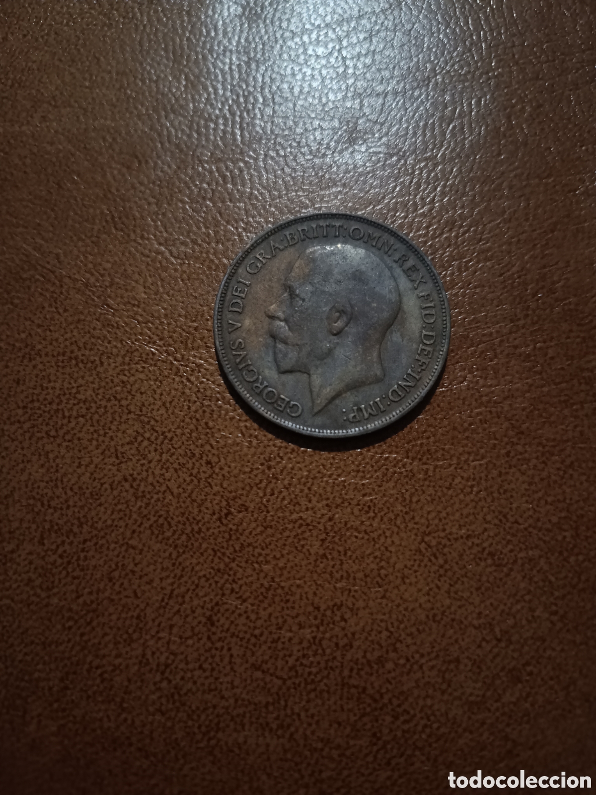 Monedas antiguas de Europa: 1 PENNY 1917 - INGLATERRA