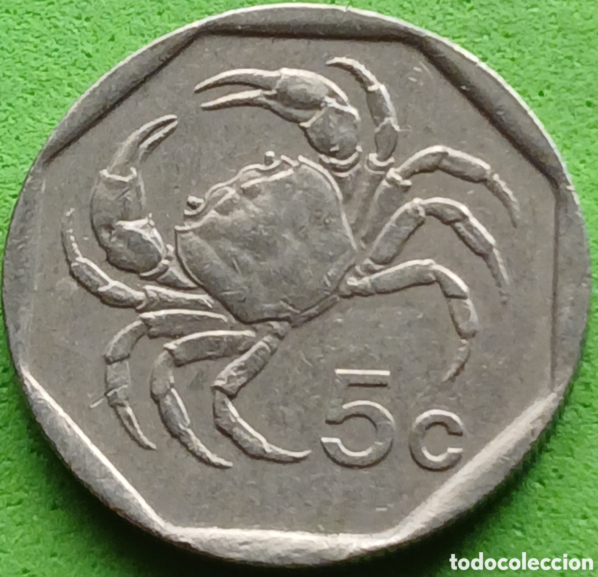Monedas antiguas de Europa: Malta 5 cents 1995 km#95