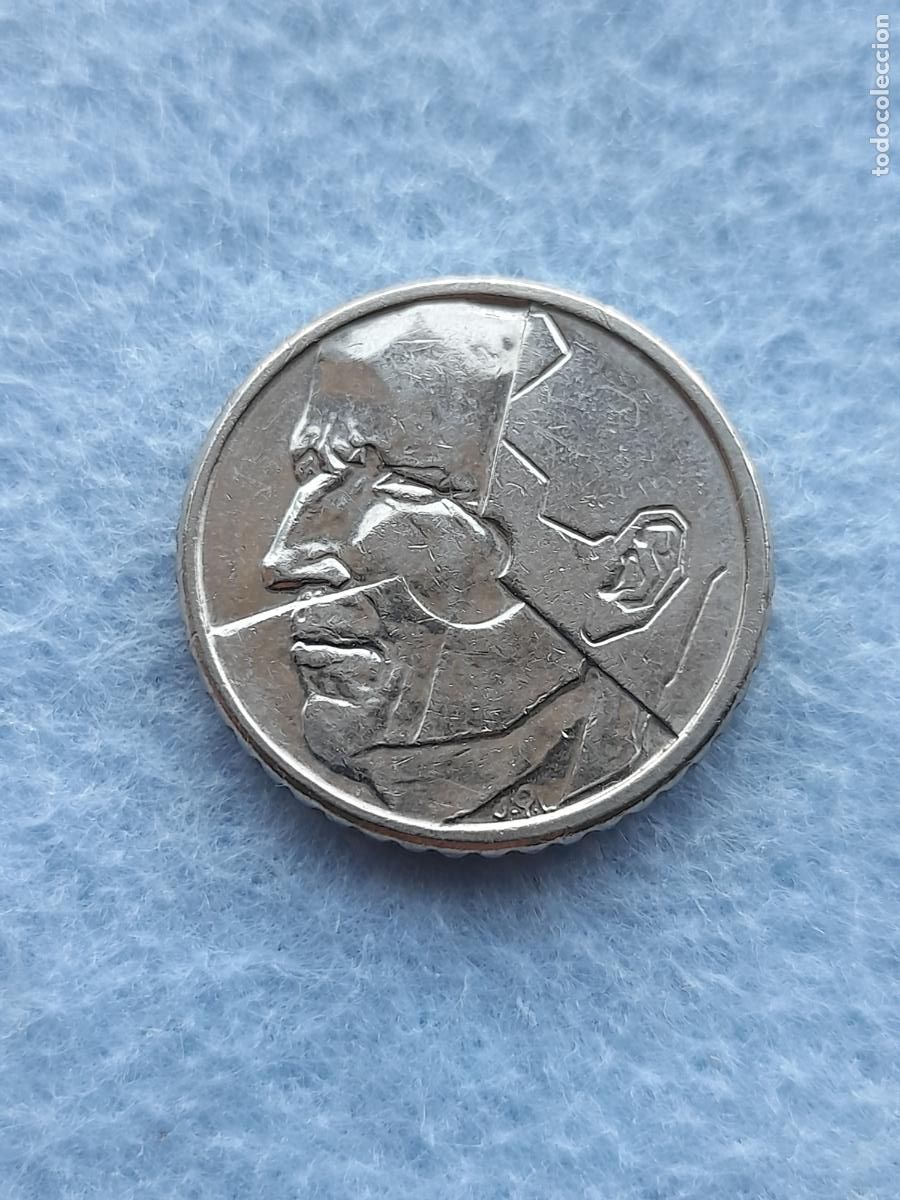 Monedas antiguas de Europa: B&eacute;lgica. 50 Francos. A&ntilde;o 1989.