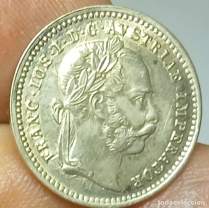 Monedas antiguas de Europa: AUSTRIA 10 KREUZER 1872. EST&Aacute; COMO S/C. ENC&Iacute;O CORREO ORDINARIO 1,75 &euro; Y CERTIFODA 5,75