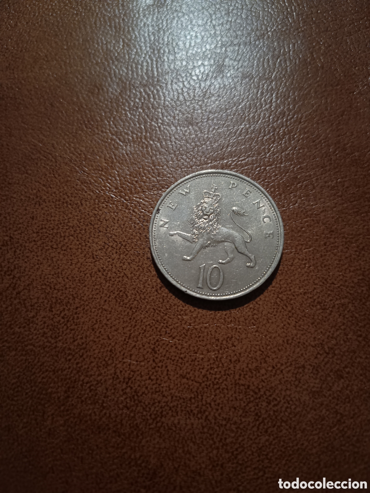 Monedas antiguas de Europa: 10 NEW PENCE 1971 - INGLATERRA