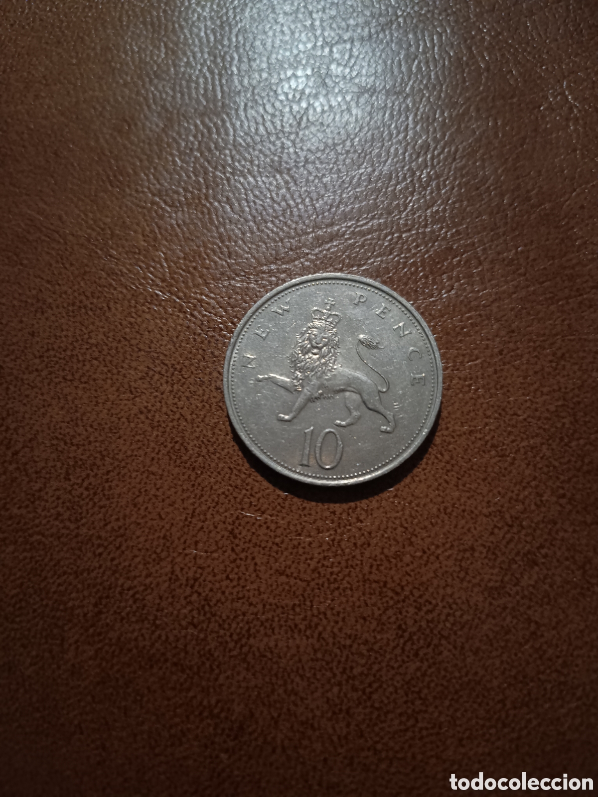 Monedas antiguas de Europa: 10 NEW PENCE 1974 - INGLATERRA
