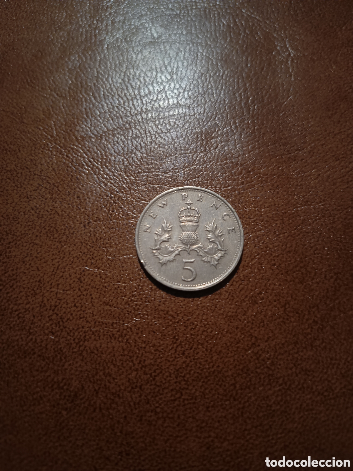 Monedas antiguas de Europa: 5 NEW PENCE 1980 - INGLATERRA