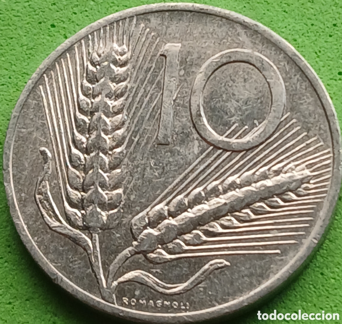 Monedas antiguas de Europa: Italia 10 liras 1981 km#93