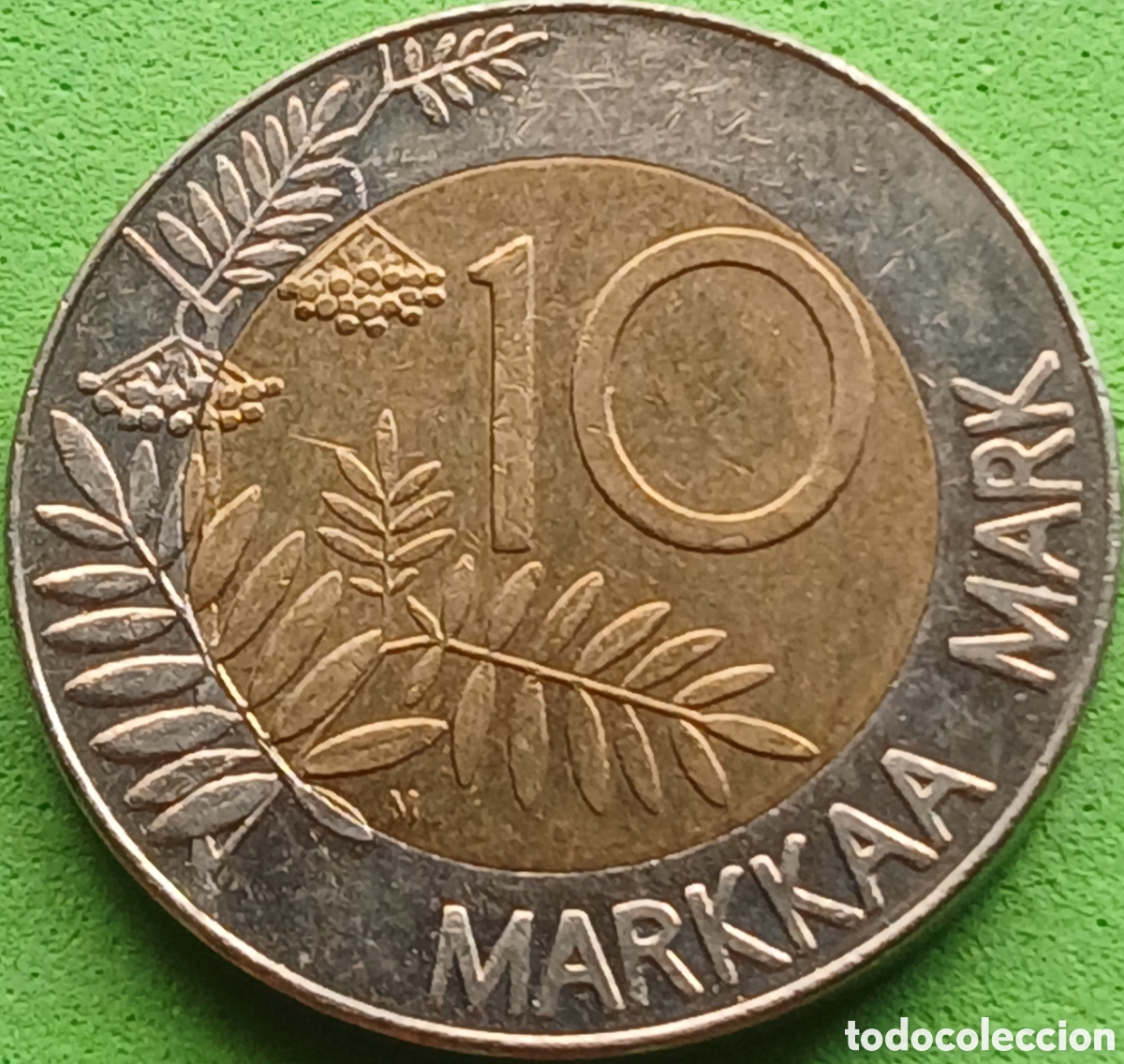 Monedas antiguas de Europa: Finlandia 10 marcos 1993 km#77