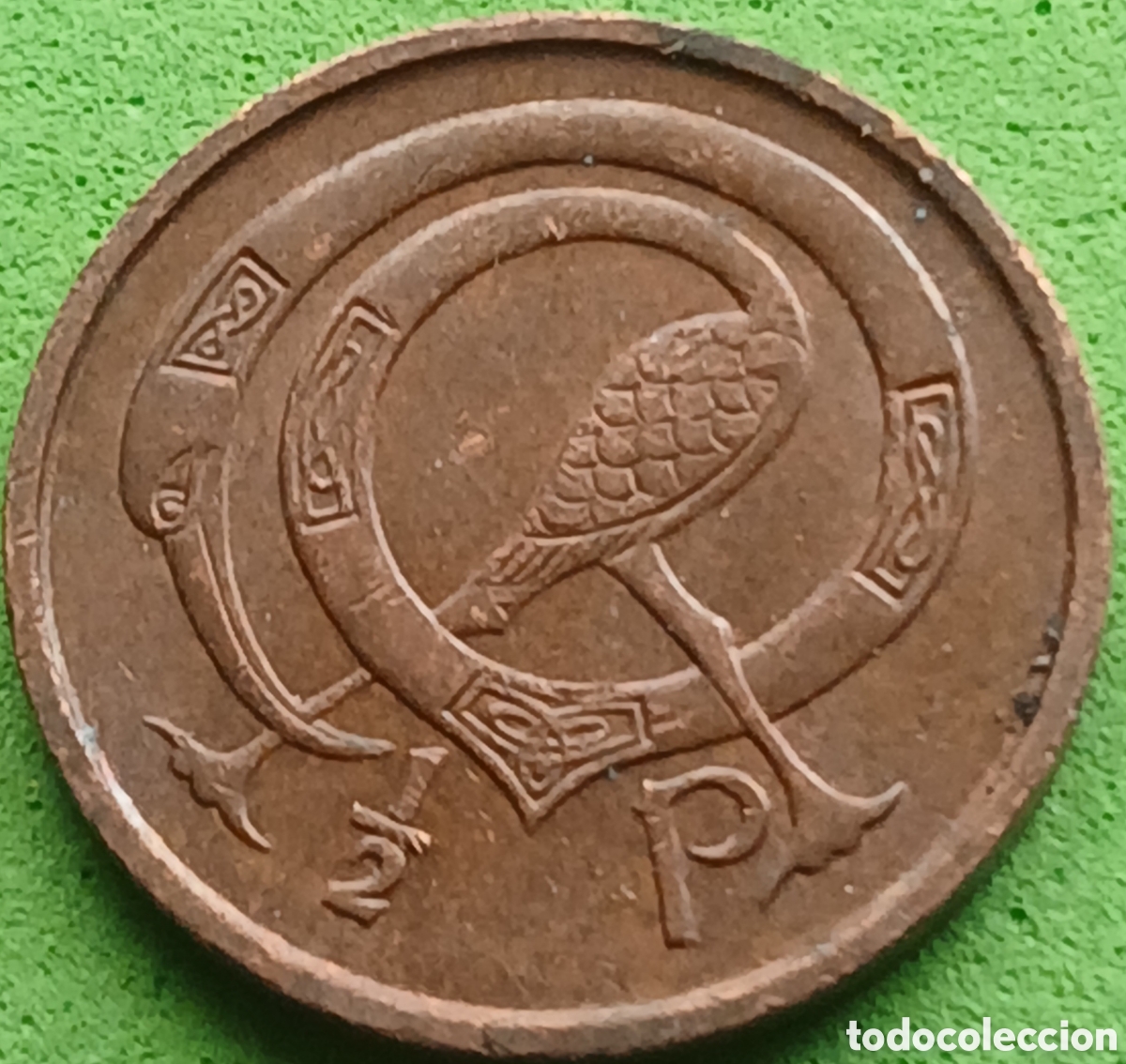 Monedas antiguas de Europa: Irlanda &frac12; penique 1971 km#19