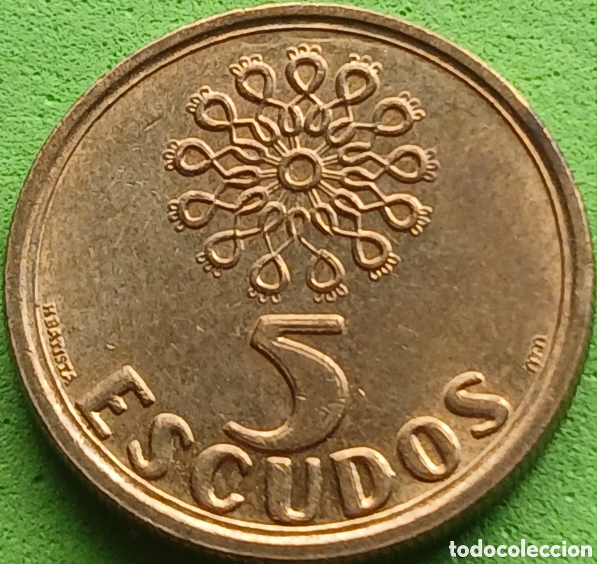 Monedas antiguas de Europa: Portugal 5 escudos 1998 km#632