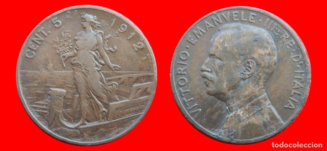 Monedas antiguas de Europa: 5 CENTESIMI 1912 ITALIA-152340