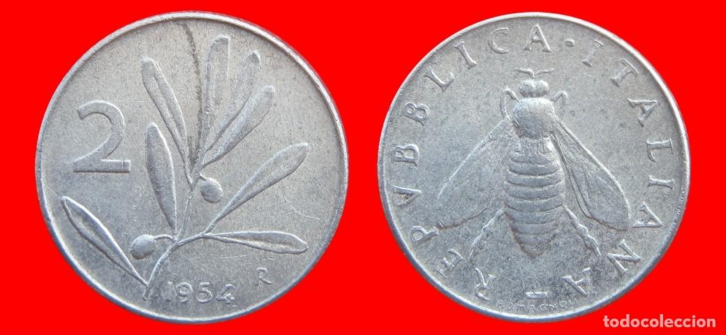 Monedas antiguas de Europa: 2 LIRAS 1954 ITALIA-152362