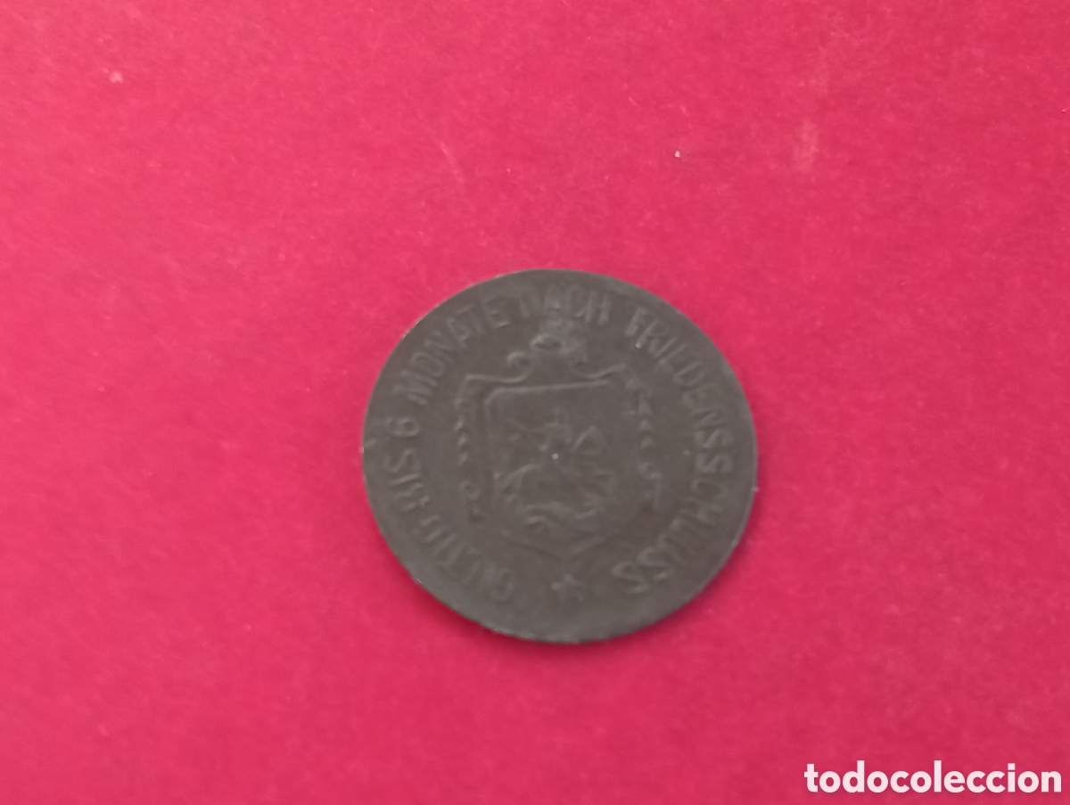 Monedas antiguas de Europa: 5 pfennig Distrito Aibling