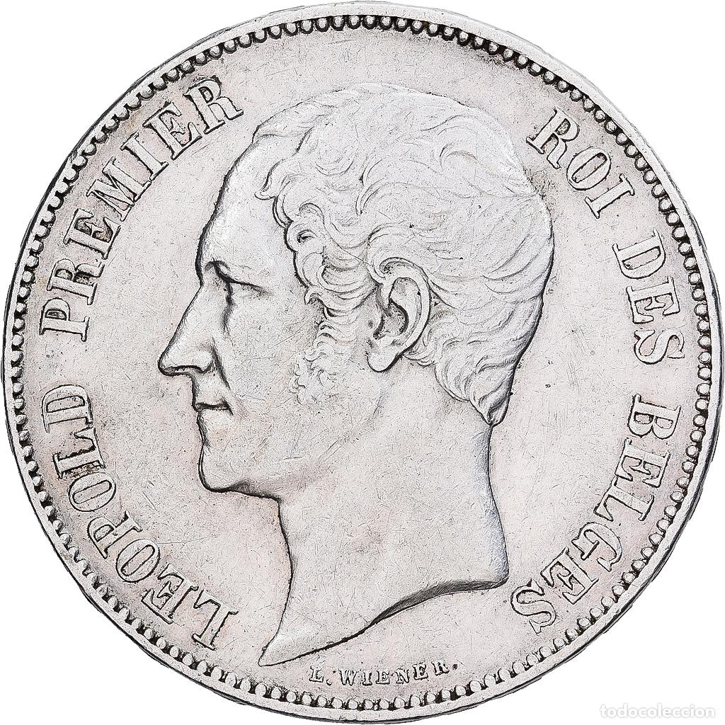 Monedas antiguas de Europa: [#1551577] B&eacute;lgica, Leopold I, 5 Francs, 5 Frank, 1850, Brussels, Plata, MBC+, KM:17