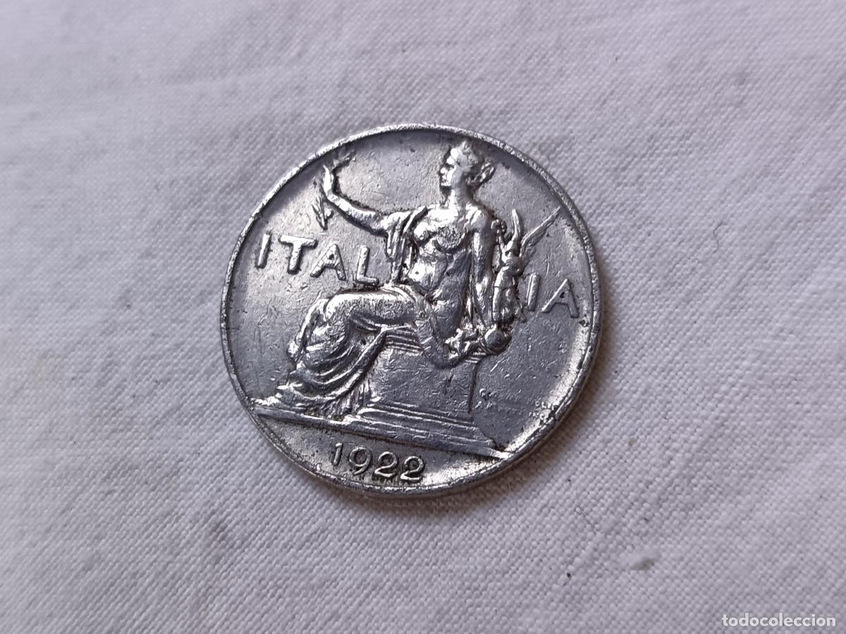 Monedas antiguas de Europa: ME25, Antigua Moneda Extranjera, Italia, 1922