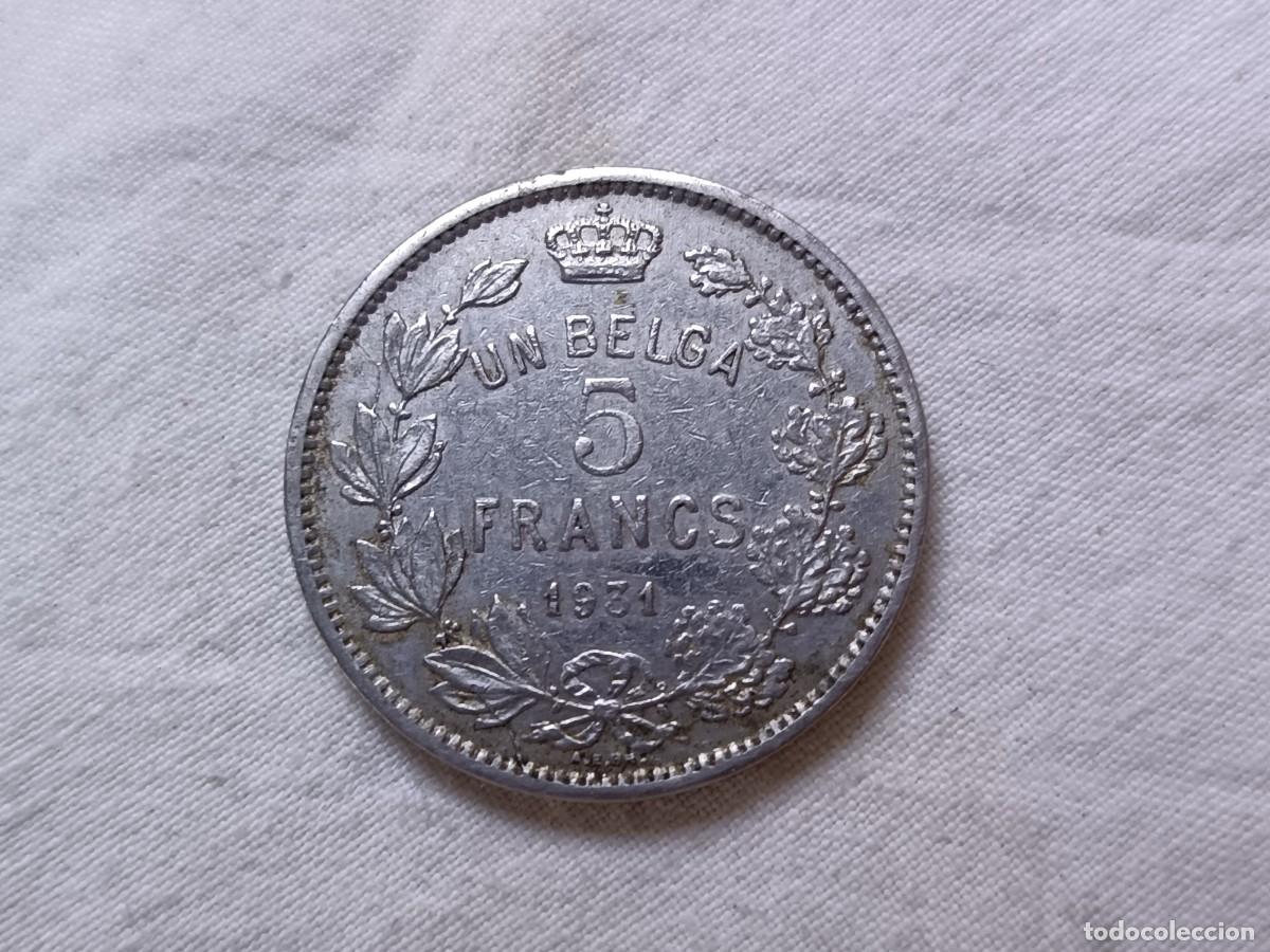 Monedas antiguas de Europa: ME27, Antigua Moneda Extranjera, B&eacute;lgica, 1931